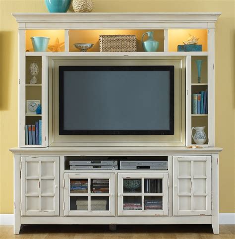 New Generation White Entertainment Center from Liberty (840-ENT-ENC) | Coleman Furniture