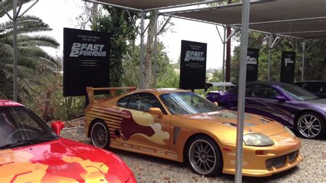 Fast and Furious Movie Cars @ Universal Studios - YouTube