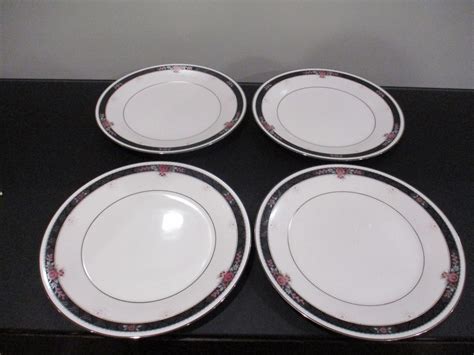 Vintage Noritake Ivory Etienne China Set of Four 8 1/4 Inch - Etsy