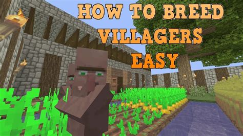 How To Make Villagers Mate Minecraft