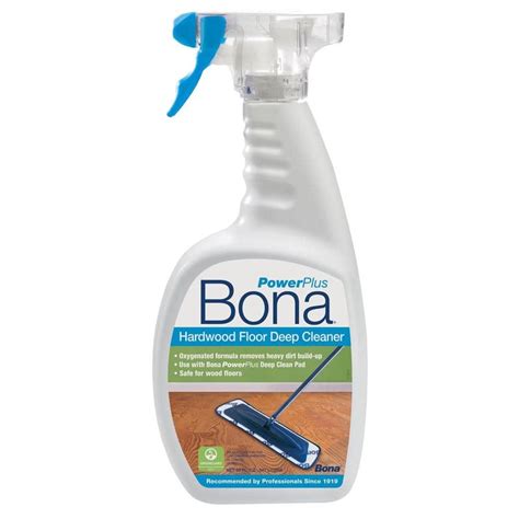 Bona 32 oz. PowerPlus Deep Clean Hardwood Floor Cleaner-WM850051001 - The Home Depot