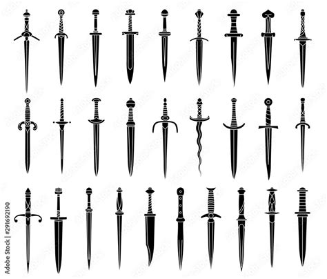 Medieval Dagger Types