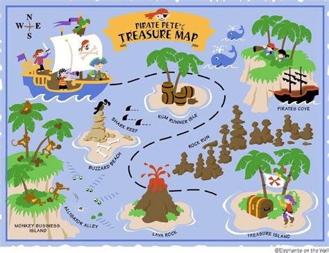 treasure map - ePuzzle photo puzzle