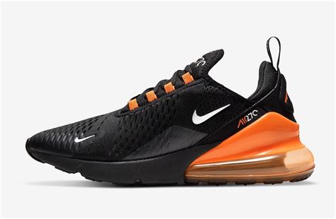 Nike Air Max 270 Black Orange DC1938-001 Release Date - SBD