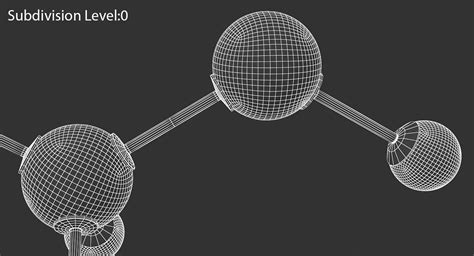 Ethanol molecule 3D model - TurboSquid 1424763