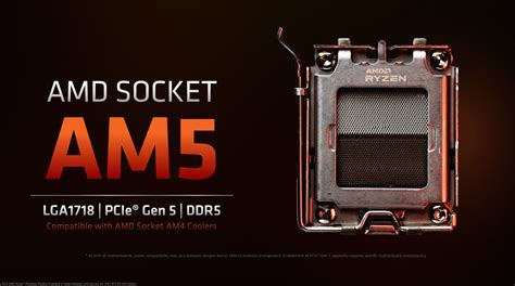 AMD teases AM5 LGA 1718 socket, ready for Ryzen 7000 series CPUs