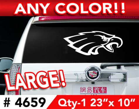 PHILADELPHIA EAGLES LARGE VEHICLE DECAL STICKER 23"x10" | eBay