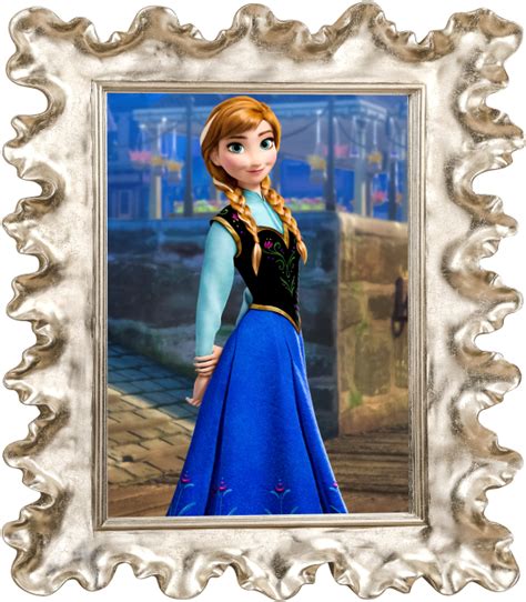 Download Princess_ Anna_ Frozen_ Frame_ Portrait | Wallpapers.com