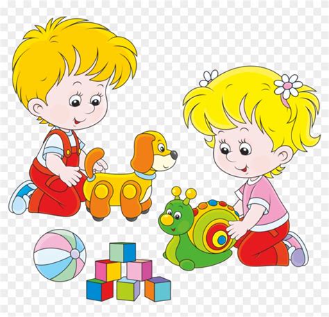 Children Playing With Toys - Playing Toys Clipart - Free Transparent ...