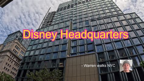 Disney Headquarters (NYC) - YouTube