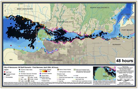 What would the impact of an oil spill in Burrard Inlet be? - Sacred Trust