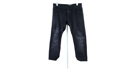 Dolce & Gabbana jeans 42 Black Cotton ref.655531 - Joli Closet