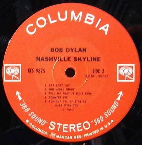 Bob Dylan - Nashville Skyline - Used Vinyl - High-Fidelity Vinyl Records and Hi-Fi Equipment ...