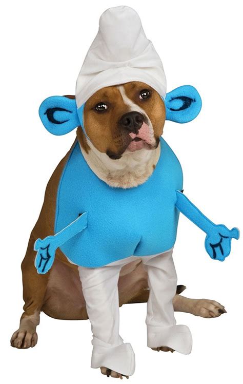 smurfy | Dog costumes funny, Dog costumes, Pet halloween costumes