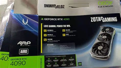 Nvidia RTX 4090 alleged factory photos appear showing Zotac model