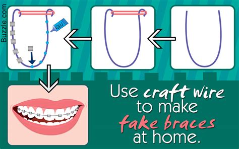 How To Make Fake Braces With Stuff At Home - Retake Again