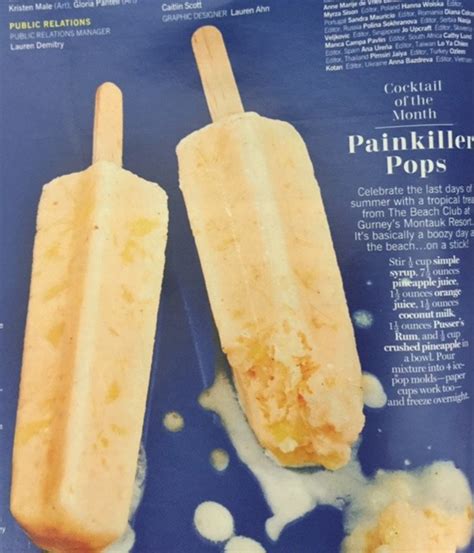 The Painkiller Popsicle Recipe - Pusser's Rum Ltd.