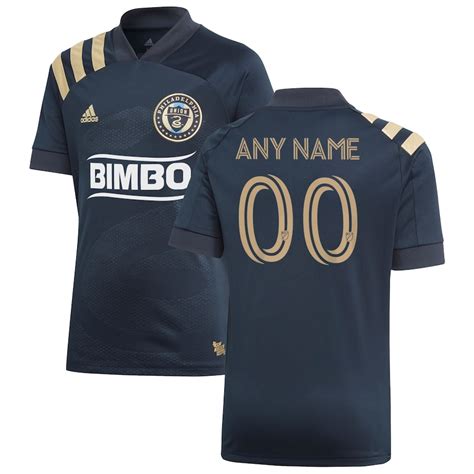 Youth Philadelphia Union adidas Navy 2020 Forever Faithful Custom Replica Jersey