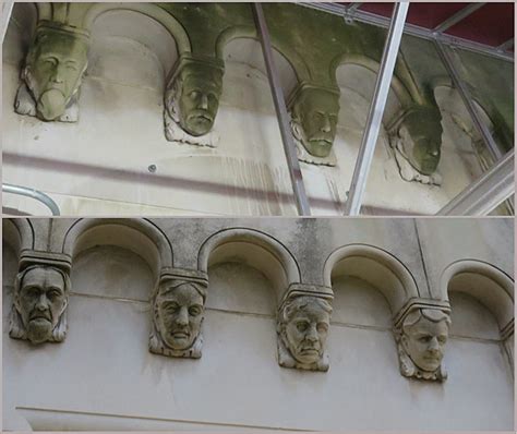 Who Are These 8 Faces Carved Into the Kalamazoo State Hospital?