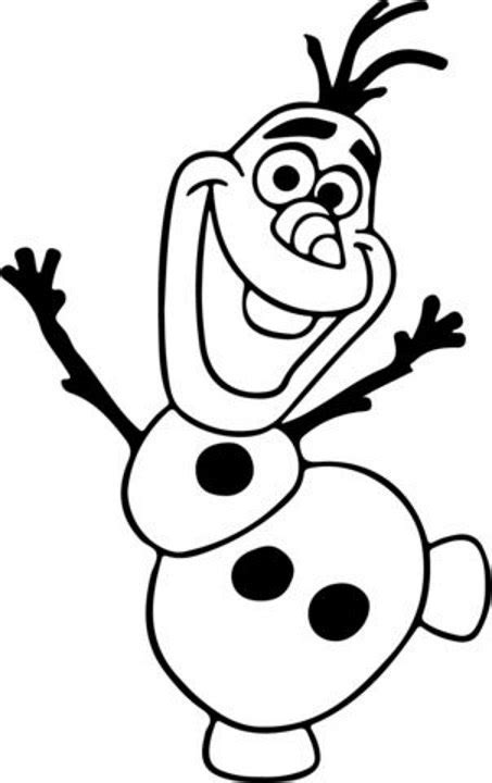 Olaf Silhouette at GetDrawings | Free download