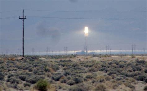 Solar plant near Tonopah producing power for NV Energy after stop ...