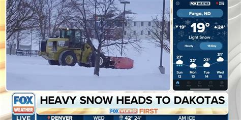 North Dakota prepares for multiple days of heavy snow | Latest Weather ...