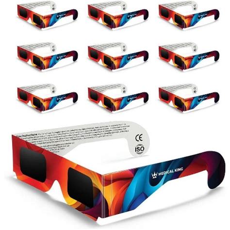 Solar Eclipse Glasses 10 Pack - 2024 Ce And Iso Certified 2024 ...