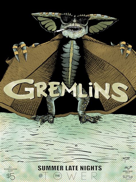 Gremlins Movie Poster | Copper Palate Press