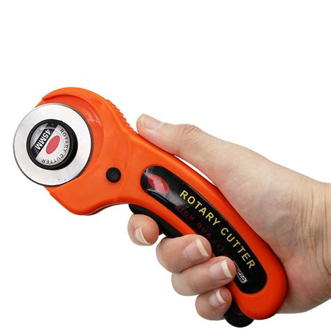 Homgeek Rotary Cutter with Safety Lock 45mm Round Sewing Rotary Cutter ...