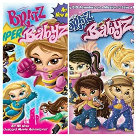 Bratz Super Babyz DVD VS Bratz Babyz The Movie DVD (2018) | Baby movie, Bratz movie, Bratz babyz ...