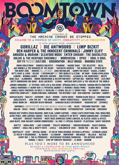 Boomtown festival fair 2018, everything you need to know: Tickets, lineup, dates location