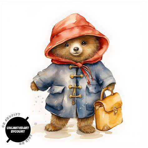 Paddington Bear PNG, Paddington Bear Art, Clip Art, Scrapbooking ...