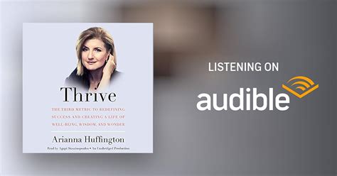 Thrive by Arianna Huffington - Audiobook - Audible.com