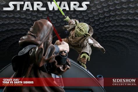 O Planeta Proibido: STAR WARS - YODA VS. DARTH SIDIOUS (SideShow)