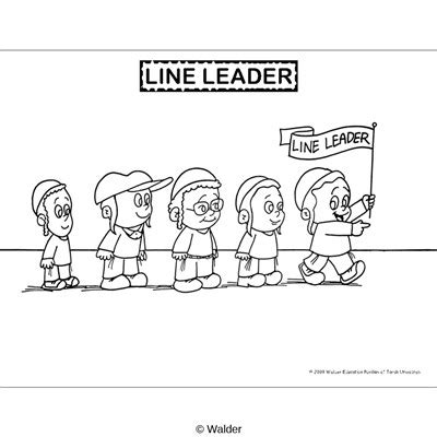 Classroom Jobs: Line Leader | Walder Education
