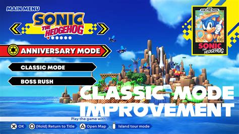 Sonic 1 Classic Mode Improvement [Sonic Origins] [Mods]