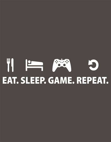 Eat Sleep Game Repeat Wallpapers - Wallpaper Cave