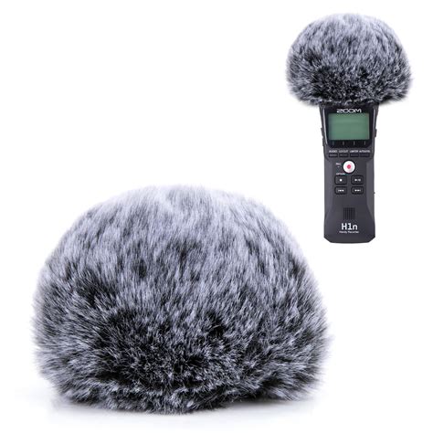 Buy YOUSHARES H1n Windscreen Furry - Outdoor Windscreen Muff Windshield as Pop Filter Custom Fit ...