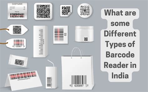 What Are Some Different Types Of Barcode Reader In India