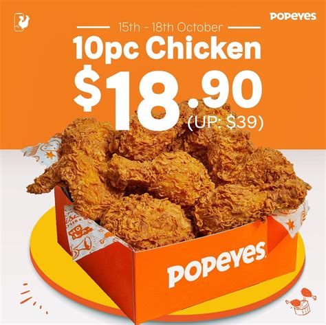 Popeyes 10pc Chicken Set For $18.90 Settles Family Meals When You’re ...