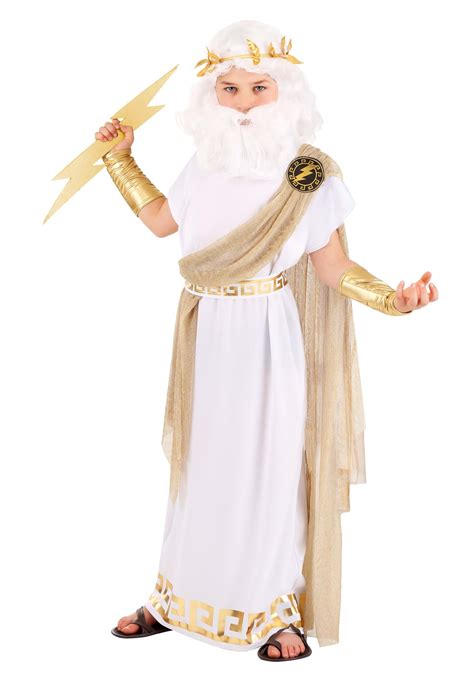 Zeus Kid's Costume