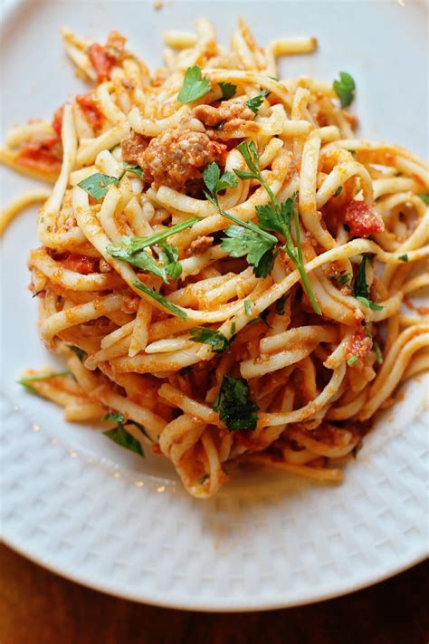 Running from the Law: Turkey Sausage Pasta with Cherry Tomatoes