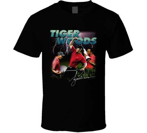 Tiger Woods Golf Legend Celebration Fan T Shirt