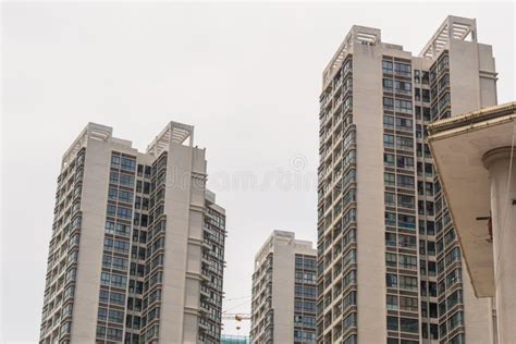 Beihai, China - July 18, 2019: Modern Chinese Apartment Building with ...