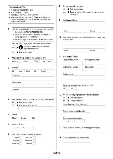 FREE 10+ Legal Application Forms in PDF | Ms Word