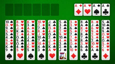 FreeCell Solitaire Types and Variations