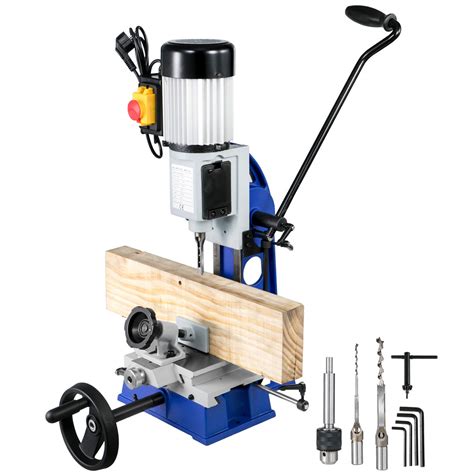 VEVOR Woodworking Mortise Machine, 1/2 HP 1700RPM Powermatic Mortiser ...