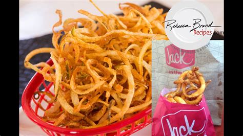 Seasoned Curly Fries: Jack in the Box Recipe copy - YouTube