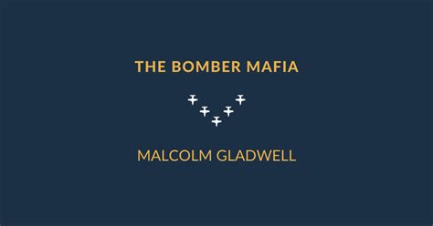 The Bomber Mafia Summary and Review | Malcolm Gladwell