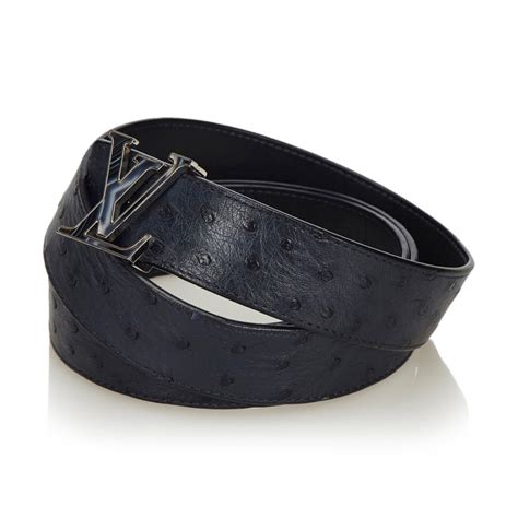 Navy Blue Louis Vuitton Belt | CINEMAS 93